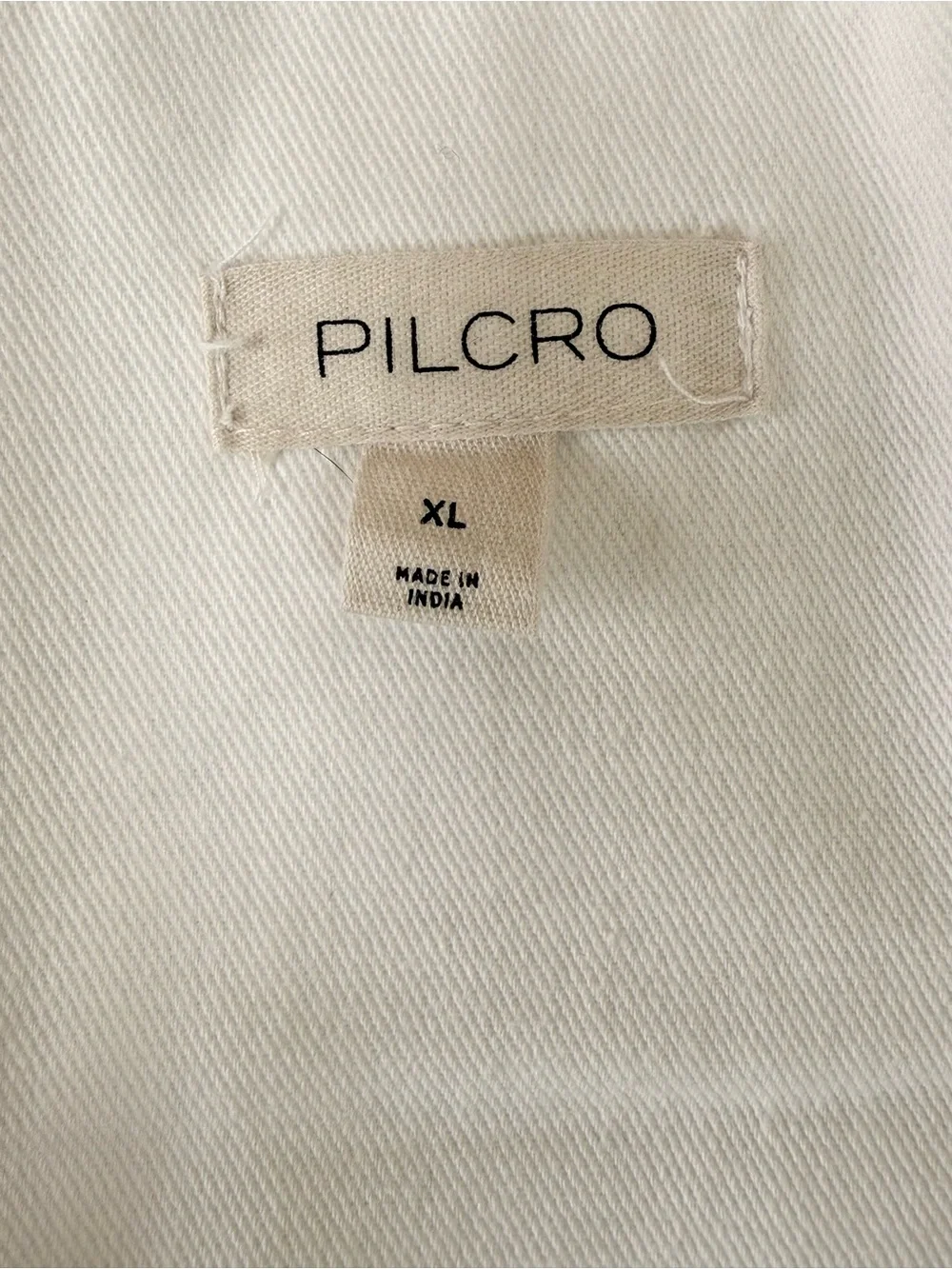 Anthropologie Pilcro White Denim Corset Midi Dress - Picture 3 of 4
